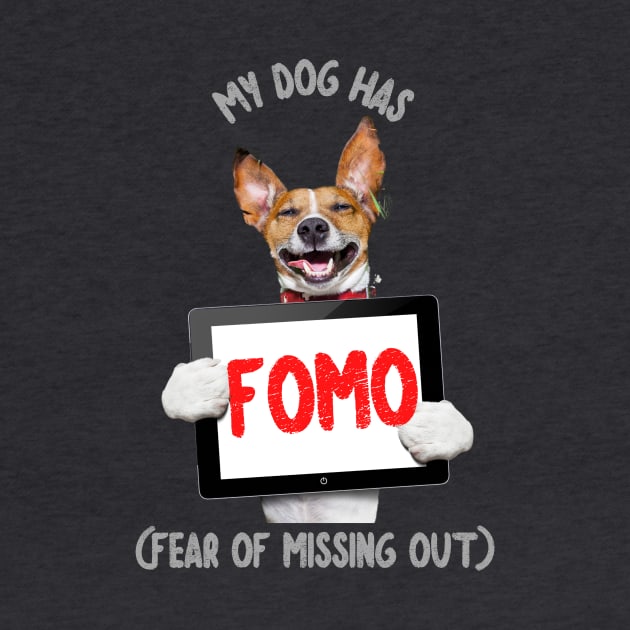 My Dog has FOMO (fear of missing out) by PersianFMts